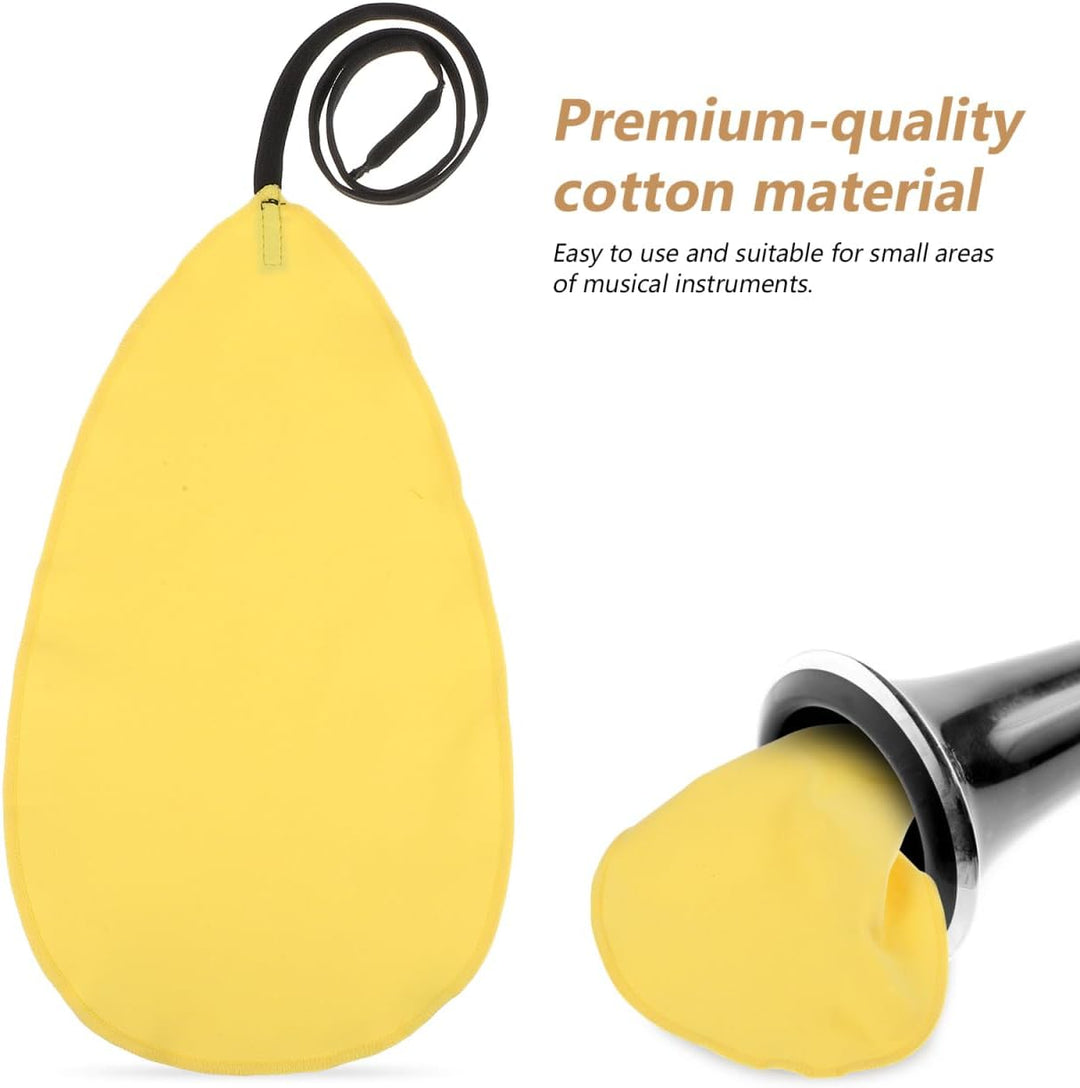 Milisten 1Set Klarinetten-Reinigungs-Pflegeset Blasinstrumenten-Reinigungstuch Tuch -Bürsten-Reinigu
