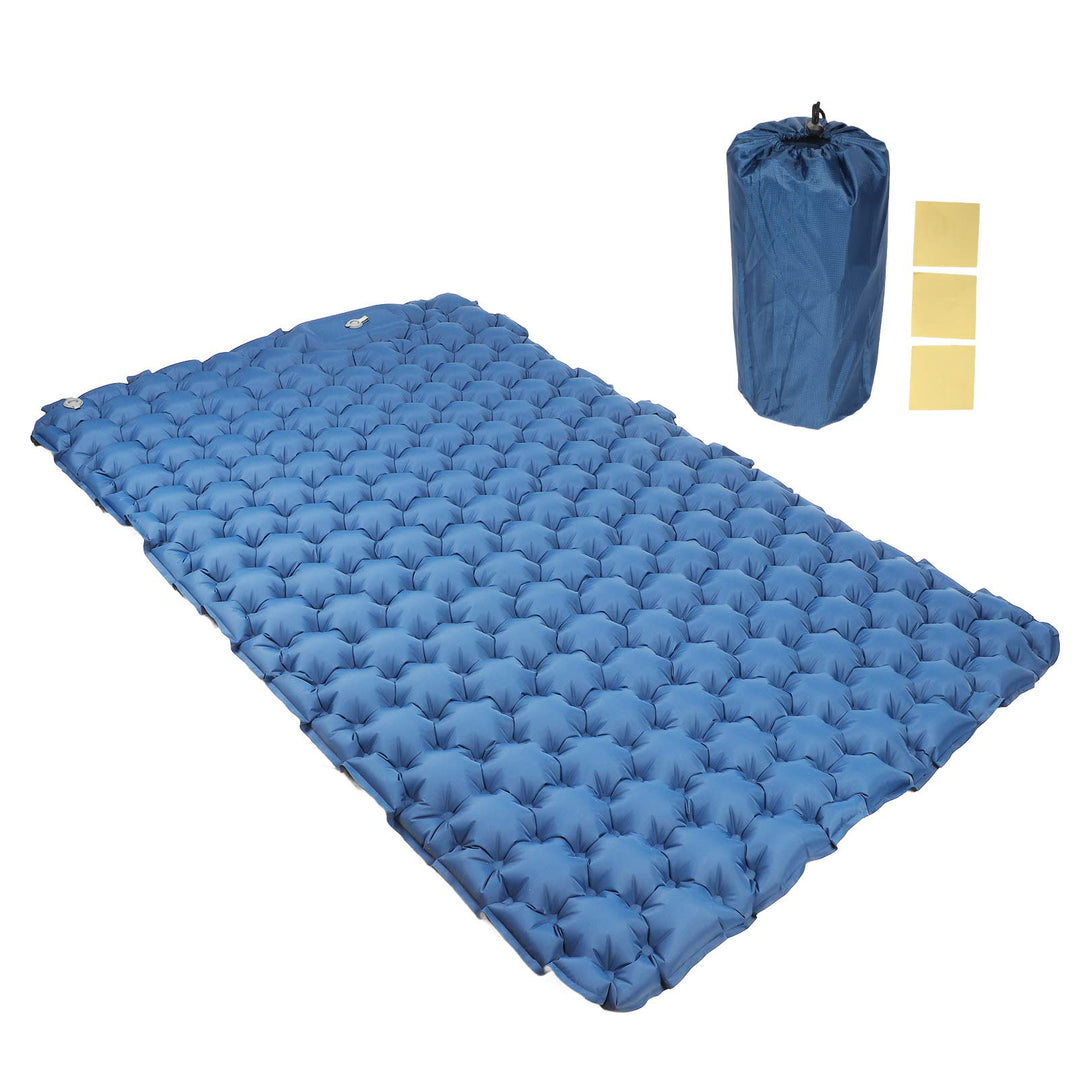 Topyond Camping Outdoor Luftmatratze,Ultraleichte Aufblasbare Isomatte,Tragbare, Feuchtigkeitsbestän