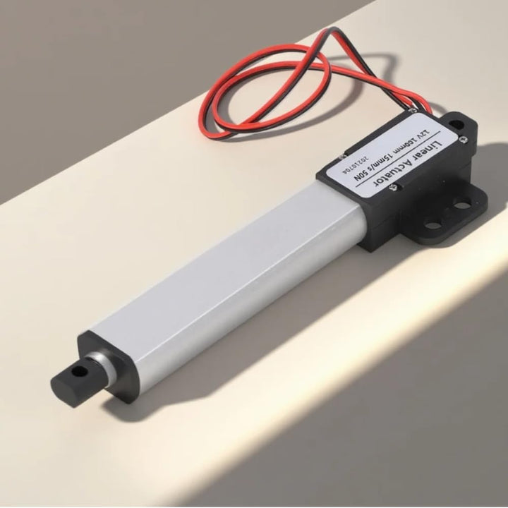 100mm 12V Linearaktuator, Linearantrieb Schubstange Geräuscharmer Kurzschlussschutz Elektrischer Min