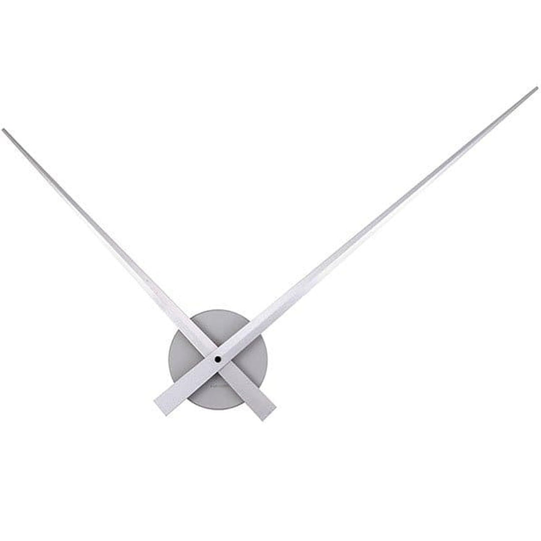 Karlsson - Wanduhr - Little Big Time - Alu silbern - Ø 90 cm