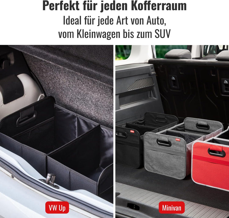 achilles Auto-Faltbox XL - Kofferraumtasche mit grossem Stauraum - grosse Einkaufstasche - Aufbewahr