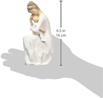 Enesco 27596 Willow Tree for Always Figurine, Resin, Mehrfarbig, 8 x 6.5 x 17.5 cm 6.5 Zoll, 6.5 Zol