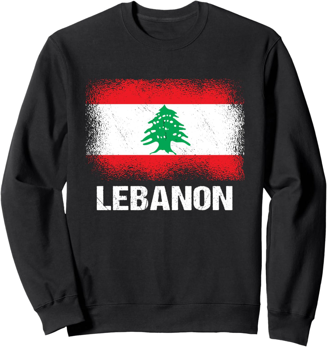 Libanesische Flagge Libanon Sweatshirt