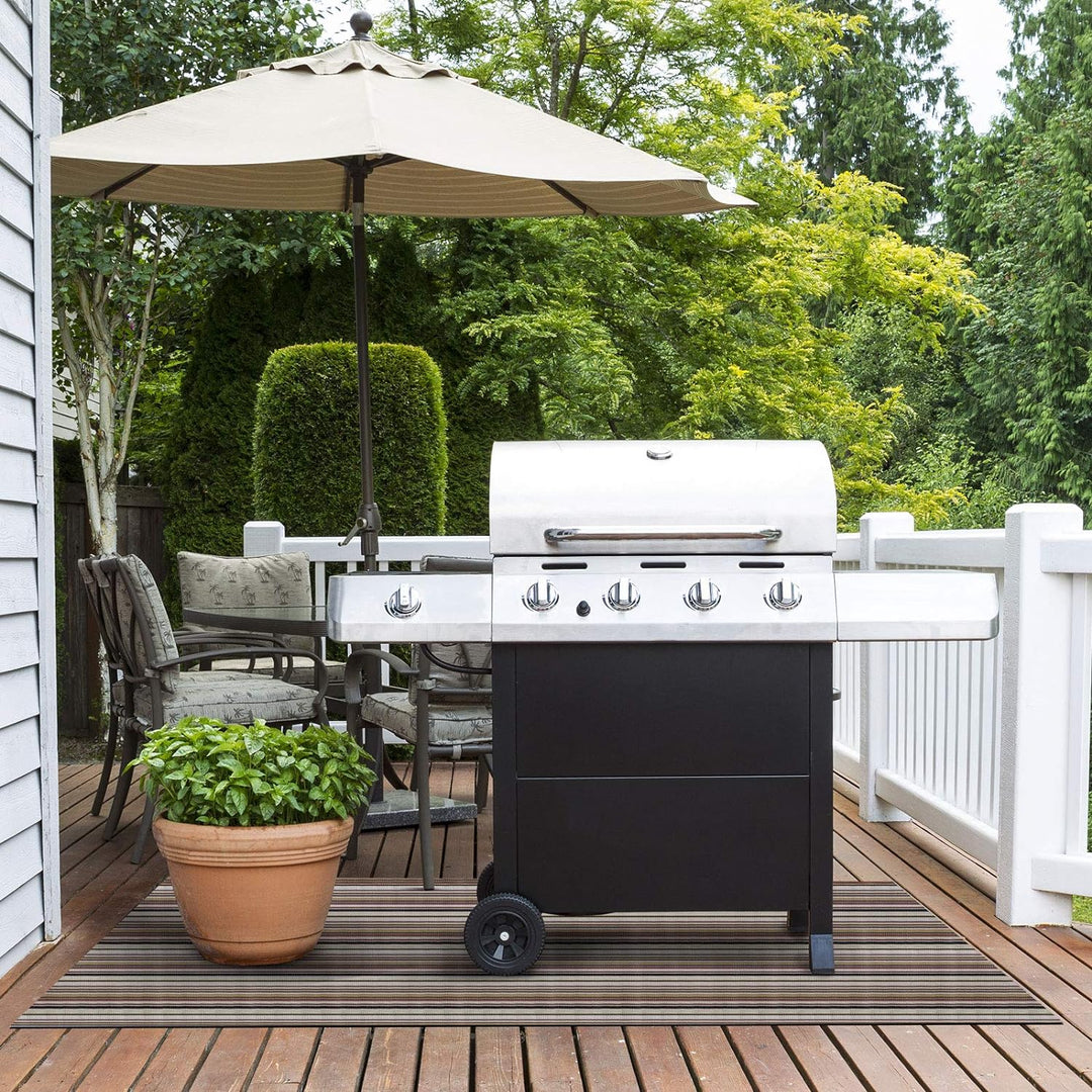 Floordirekt Grillschutzmatte | Schwer entflammbar | 2 Grössen | 5 Designs | Grillmatten zum Grillen