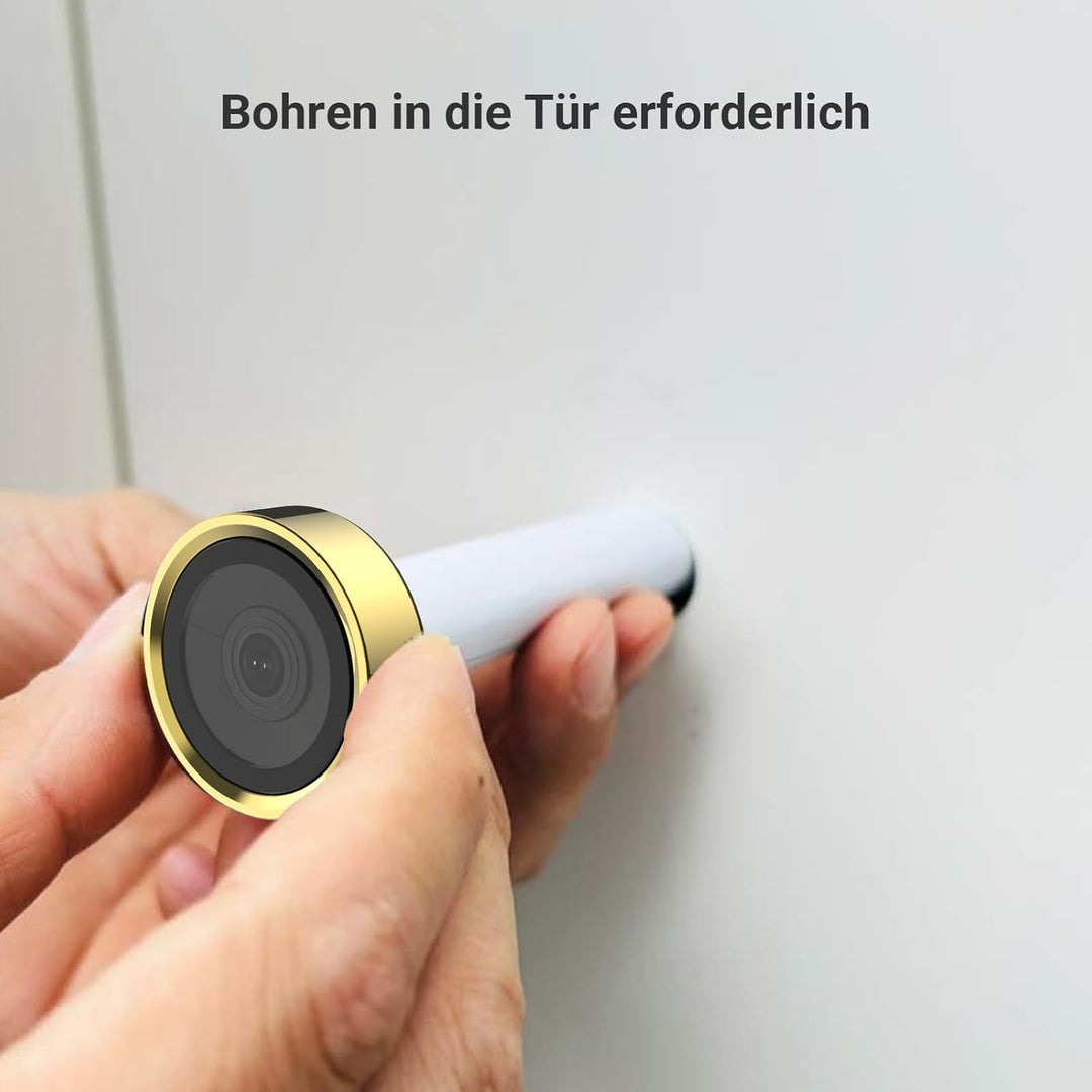 EZVIZ Video Türklingel mit Kamera, 2MP Türspion WLAN mit 4,3-Zoll-Farbbildschirm, 146° Weitwinkel un