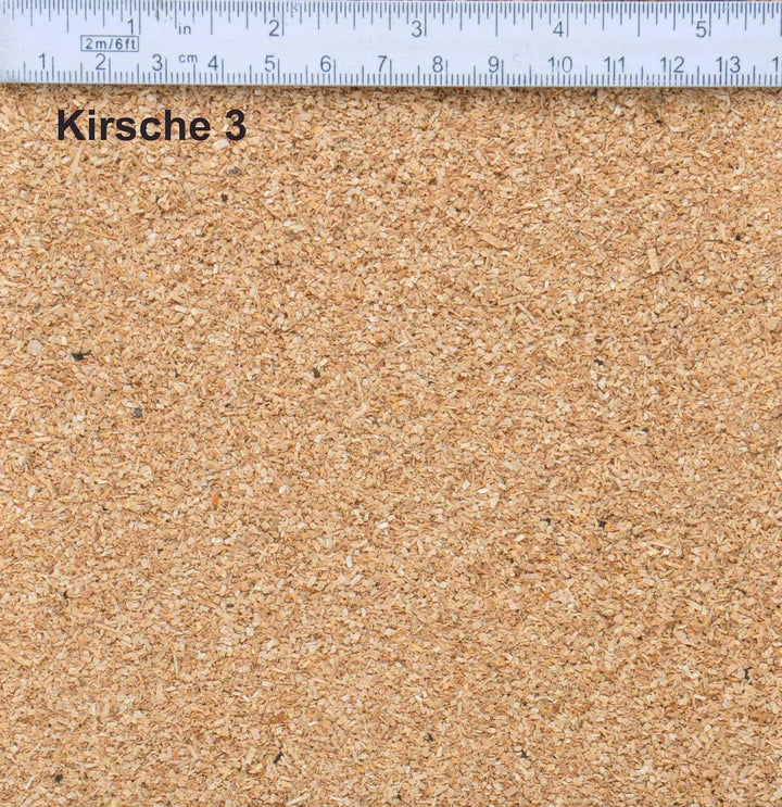 Räucherspäne Räuchermehl Kirsche u. Buche Typ 3 (0,3-1mm) Sparbrand/Räucherschnecke/Kaltrauchgenerat