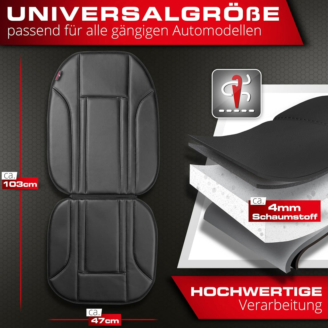 Walser Auto-Sitzaufleger Ravenna, Auto-Sitzauflage, Sitzschoner-PKW universal, Autositzschoner aus K