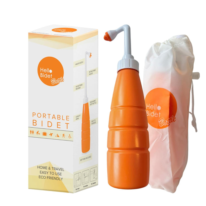 Hello Bidet Flasche für Intimpflege - Intimreinigung für Zuhause oder Unterwegs
