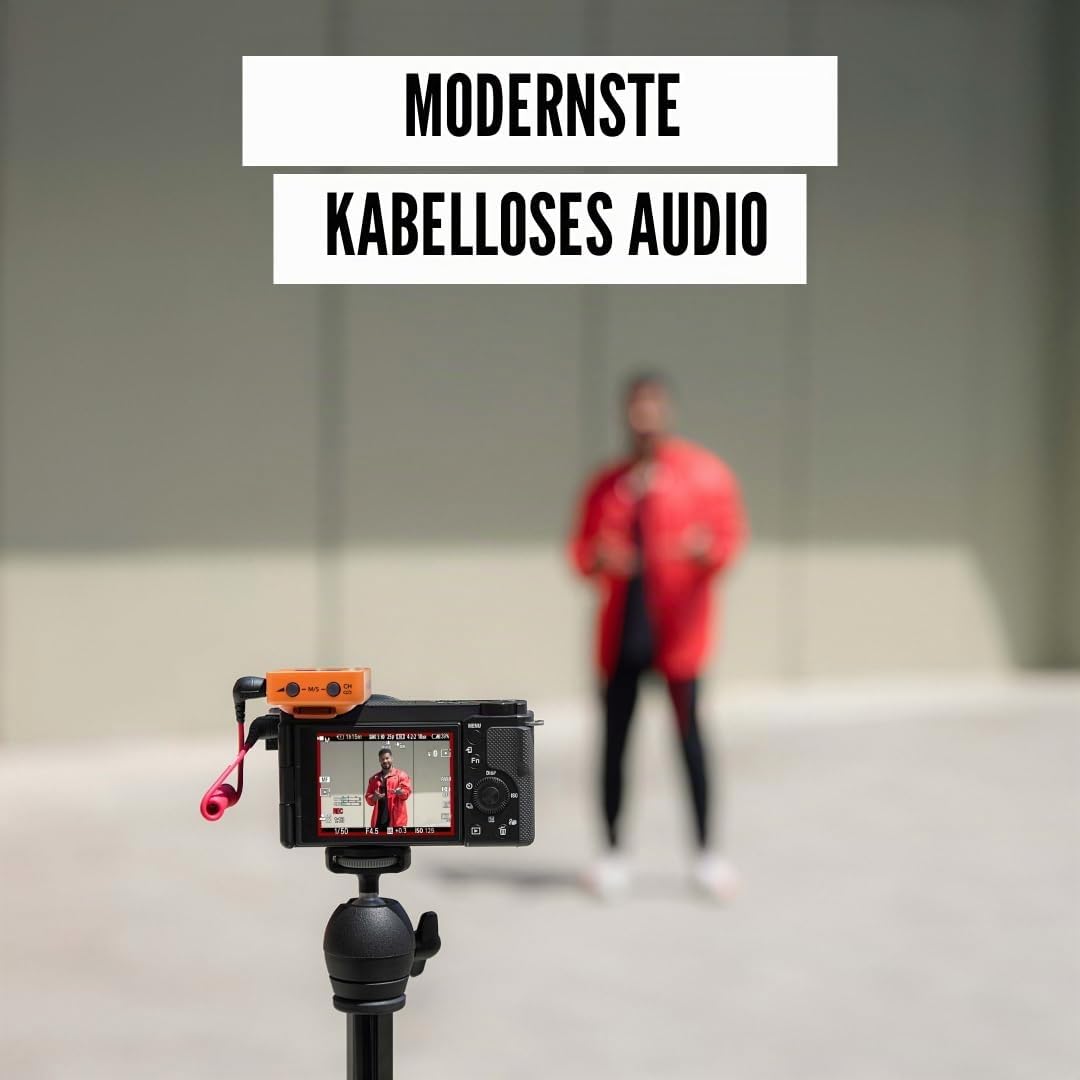 RØDE Wireless GO (Gen 3) – Kompakter kabelloser Mikrofon – Kristallklarer Klang, 32-Bit Float Aufnah