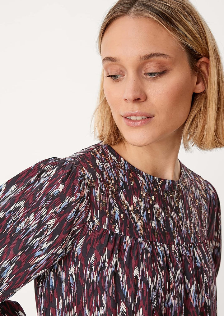 s.Oliver Damen Kleid 44 Ozeanblau, 44 Ozeanblau