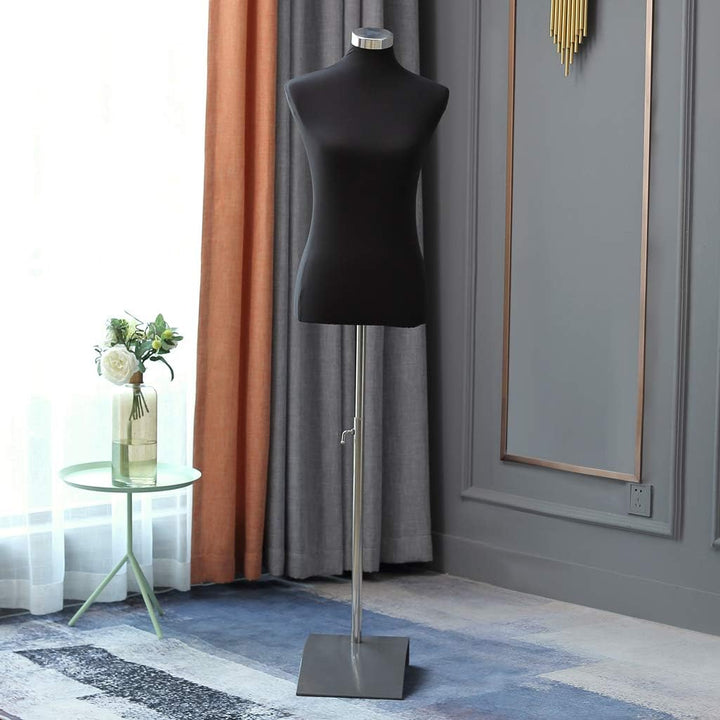 Schneiderpuppe Damenbüste Büste Torso Gr.36/38 LW6020S (Damenbüste Schwarz), Damenbüste Schwarz