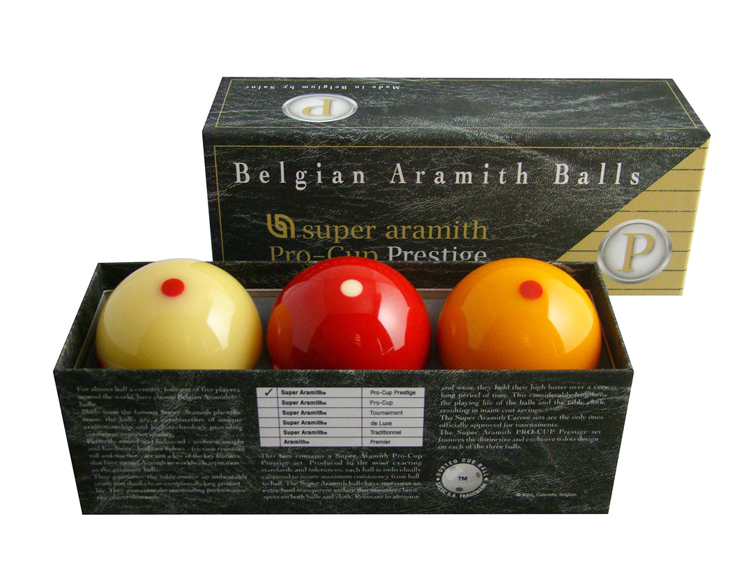 Aramith Kugelsatz Carom PRO-Cup Prestige Super 61,5 mm 1410.09