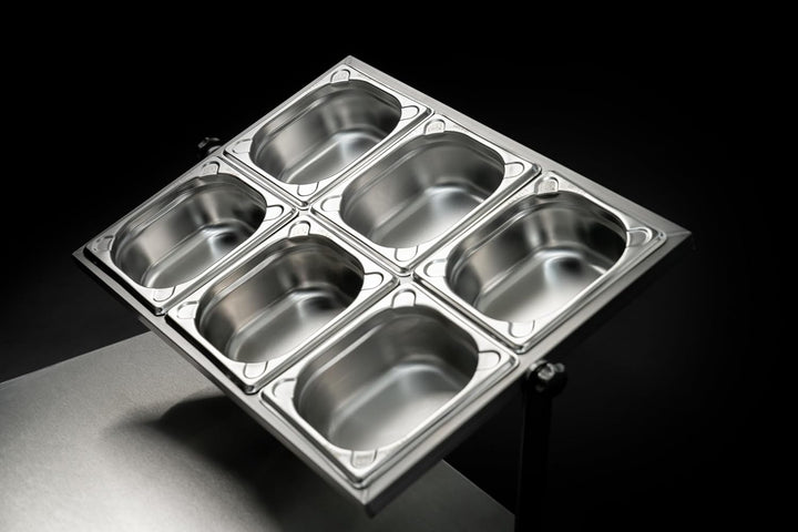 Beefer Pizzastation Set mit 6 GN Schalen – Perfekt für Beefer One & XL