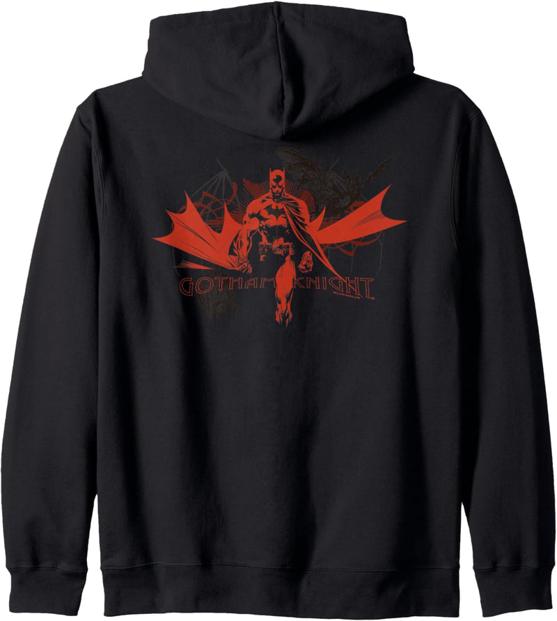 Batman Red Gotham Knight Kapuzenjacke