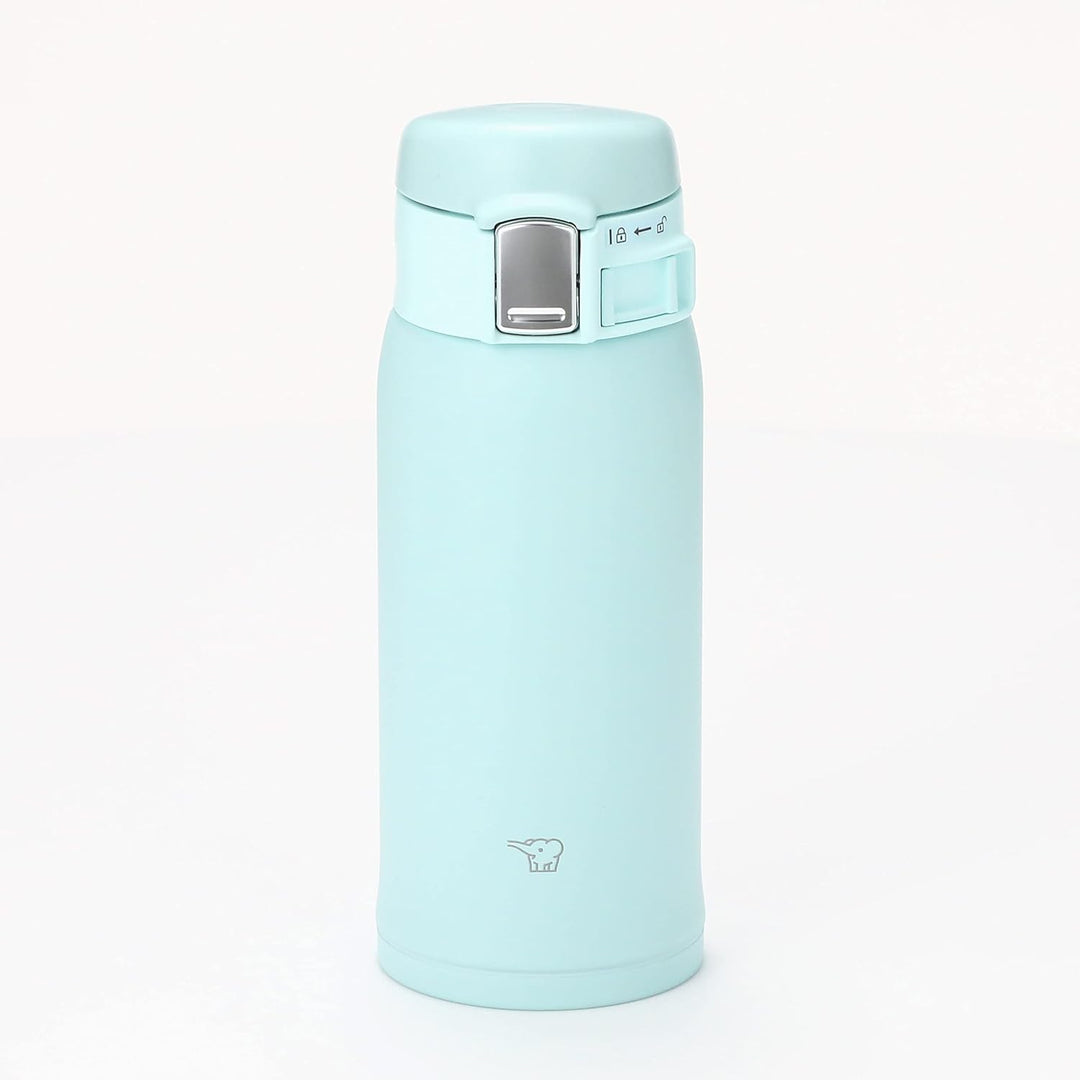Zojirushi SM-SF36-AM Wasserflasche, Direkttrinken, One-Touch-Öffnung, Edelstahlbecher, 12 fl oz (360