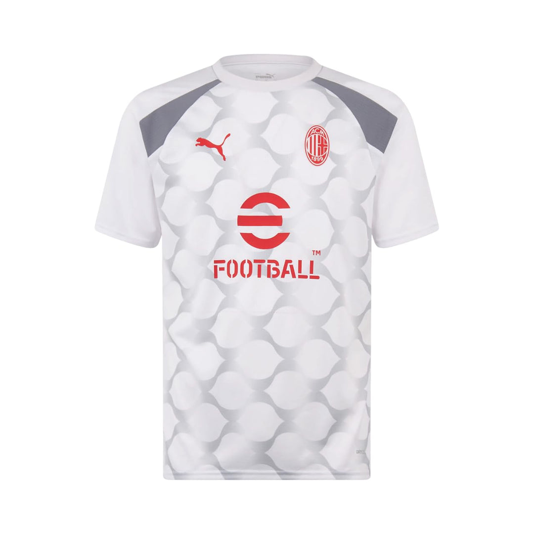 AC Milan Unisex T-Shirt XL Puma White-gray Tile, XL Puma White-gray Tile