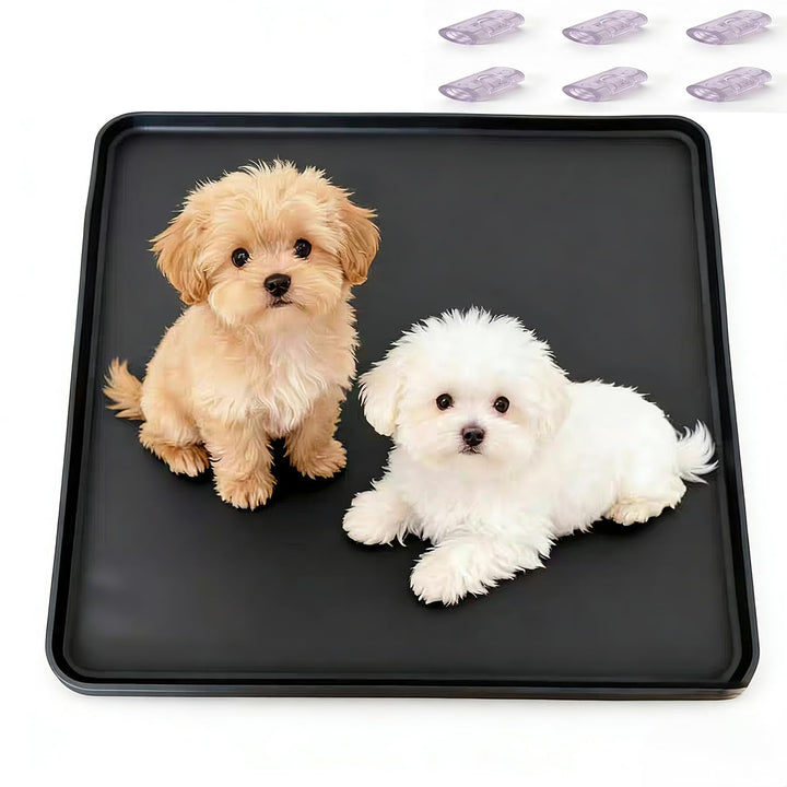Waschbare Haustier Pads für Hunde und Welpen - Wiederverwendbare Silikon Urinmatte für Puppy, Mehrzw