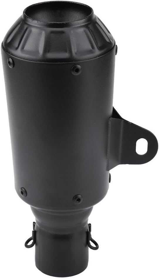 Motorrad Auspuffrohr, Universal Schalldämpfer Auspuff Endrohr Endrohr Spitze Edelstahl für die meist