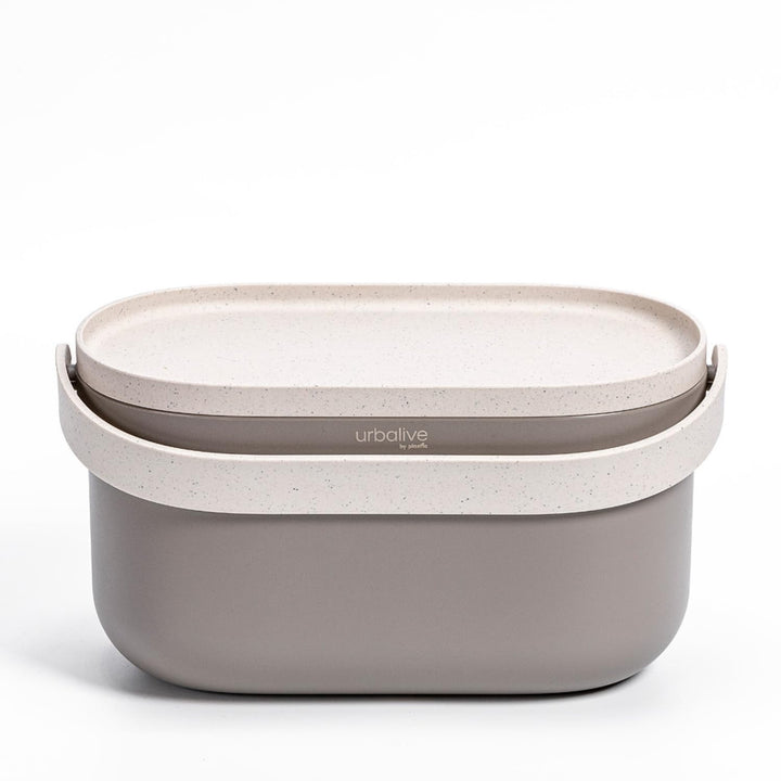 Urbalive Design Biomülleimer Küche 4L - Komposteimer Küche mit Deckel - Kleiner Mülleimer für alltäg
