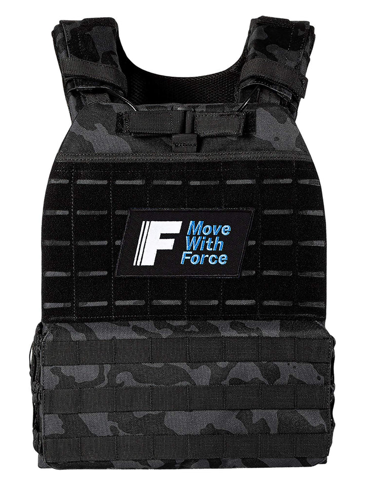 Force Fitness Gewichtsweste, 2 kg, Schwarz