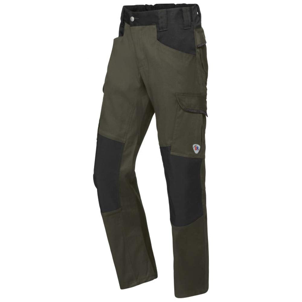 BP 1826-033-7332-54l Arbeitshose für Männer, Höhere Taille am Rücken, 225,00 g/m² Stoffmischung mit