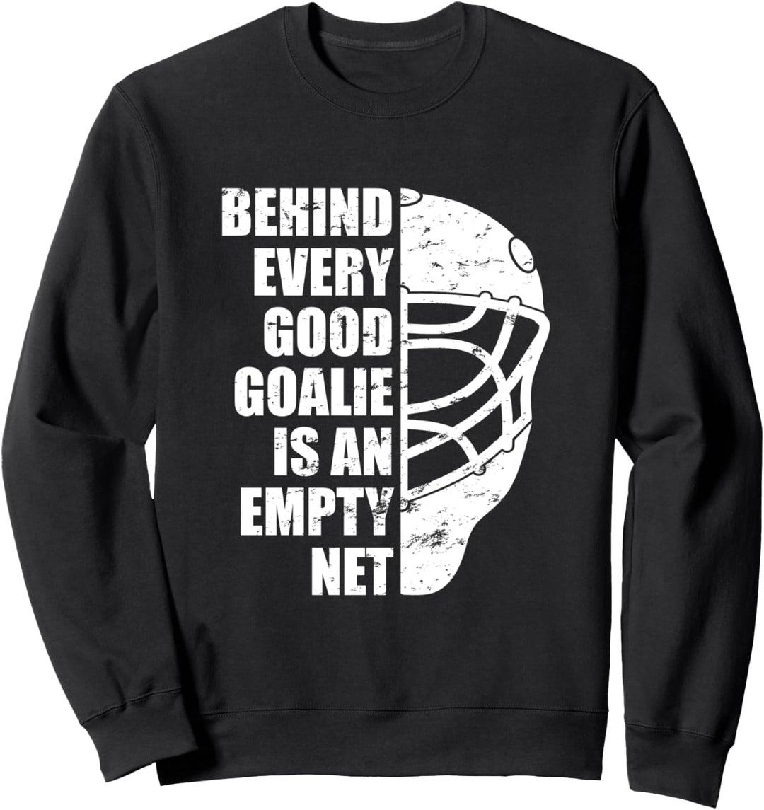 Hockey Goalie für Eishockey Torwart Sweatshirt