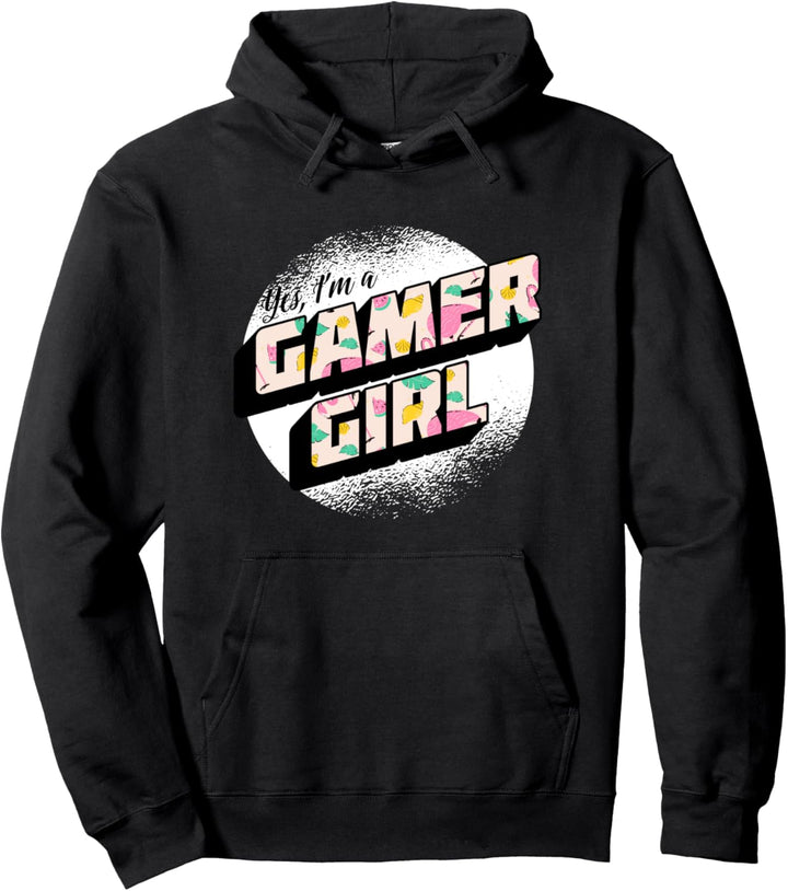 Mädchen-Gaming-Zitat für ein Gamer-Mädchen Pullover Hoodie