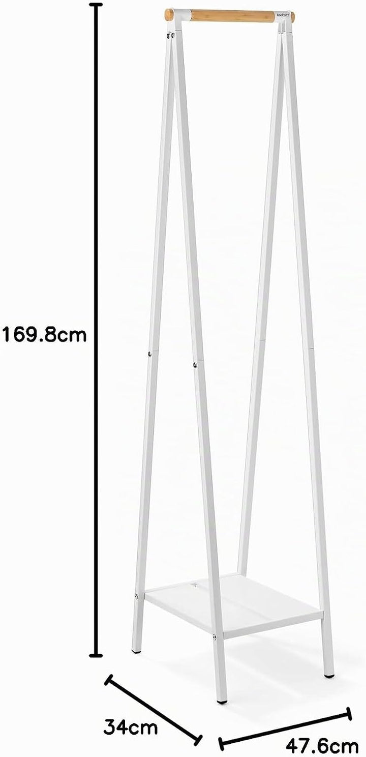 Brabantia - Linn Kleiderständer, Kompakt - Freistehende Kleiderstange - Für Kleider - Kleider Aufhän