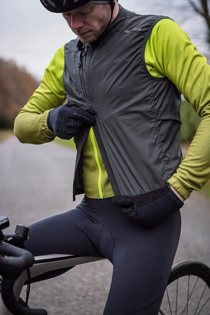 Altura Progel Plus Thermo-Trägerhose für Herren Navy Blau L, Navy Blau L