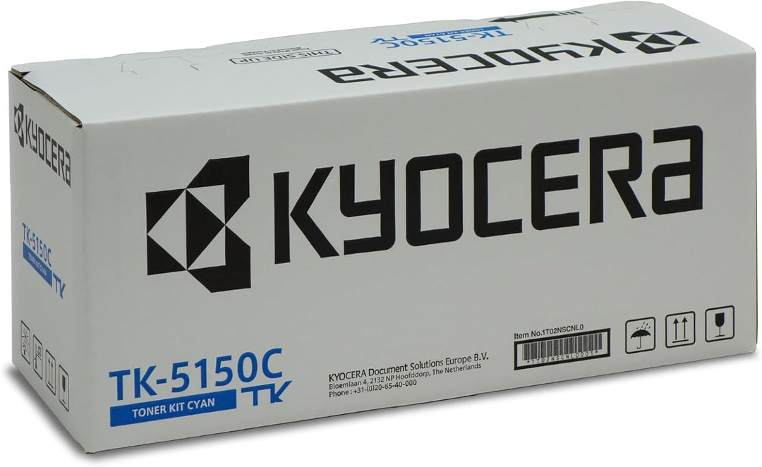 Kyocera TK-5150C Toner Cyan. Original Tonerkartusche 1T02NSCNL0. Kompatibel für ECOSYS M6035cidn, M6