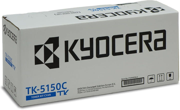 Kyocera TK-5150C Toner Cyan. Original Tonerkartusche 1T02NSCNL0. Kompatibel für ECOSYS M6035cidn, M6