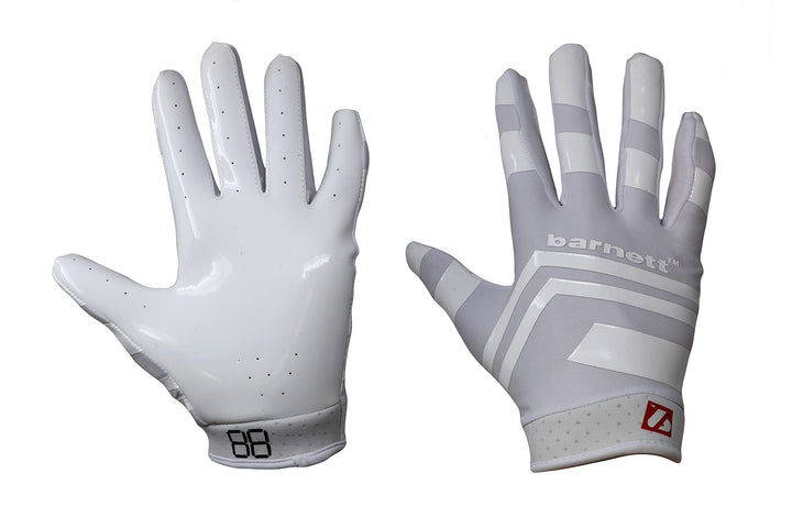 BARNETT FRG-03 weiss professionell Receiver Fussball Handschuhe, RE, DB, RB XXL, XXL