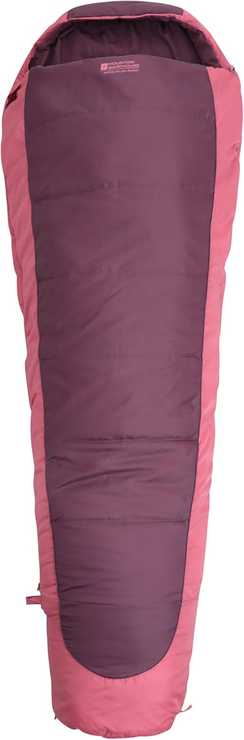Mountain Warehouse Microlite 500 Mummy Mid Season Schlafsack - 2-3 Jahreszeiten, 14cm x 35cm wenn ge