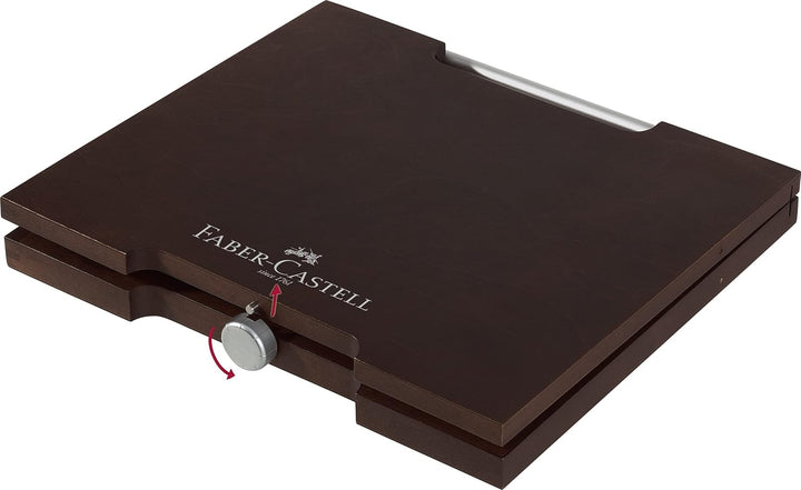 Faber-Castell 110072 - Buntstifte Polychromos, im 72er Holzkoffer Holzkoffer 72-teilig, Holzkoffer 7