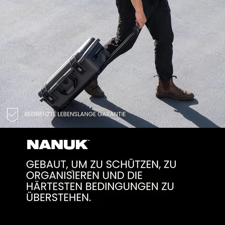 NANUK 935 – Wasserdichter Hartschalen-Schutzkoffer für Kameras, mit gepolsterten Trennwänden (25,1 c