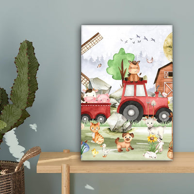 MuchoWow© Leinwand Klein 20x30 cm Mini Deko Schlafzimmer Aesthetic Leinwandbilder Wohnzimmer Gemälde