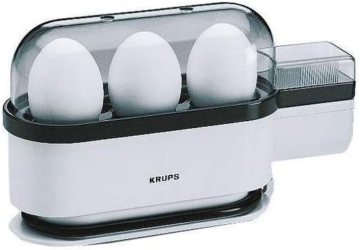 Krups F23470 Eierkocher Ovomat Trio | Mit Wasserstandanzeige | Für bis zu 3 Eier | kompakte Grösse|