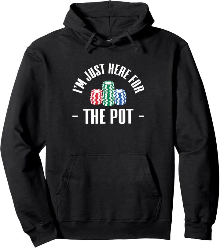 Lustiges Design für Pokerfans - hier für den Pot Pullover Hoodie