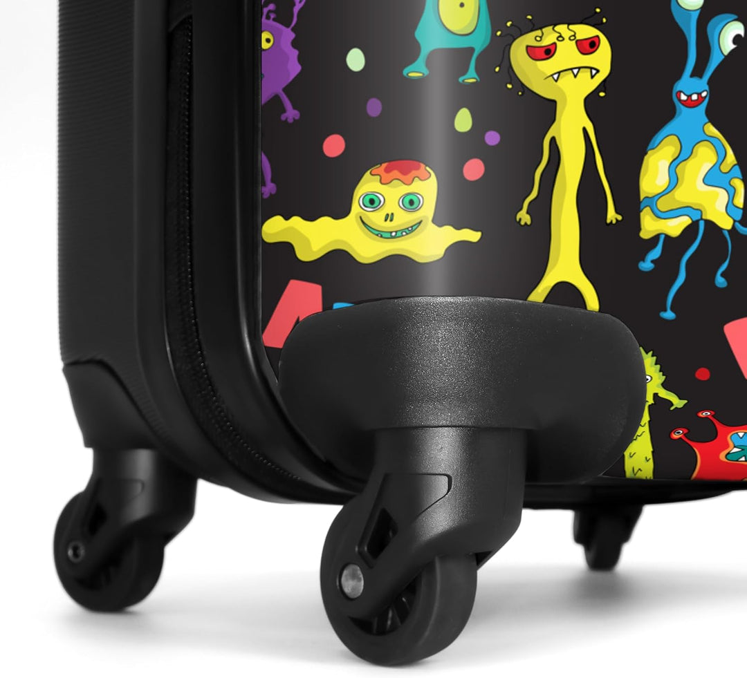 NoBoringSuitcases.com® Kinderkoffer Kinder Koffer Jungs Trolley Handgepäck Carry on Luggage Geschenk