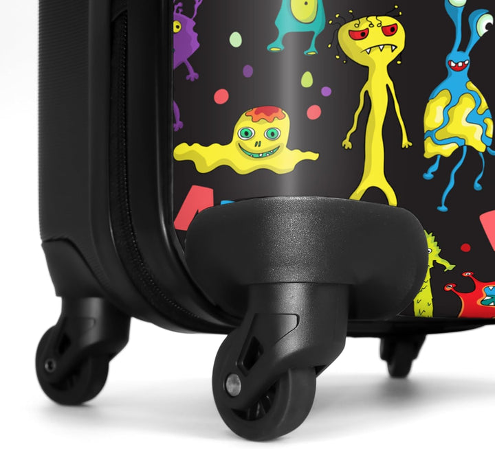 NoBoringSuitcases.com® Kinderkoffer Kinder Koffer Jungs Trolley Handgepäck Carry on Luggage Geschenk