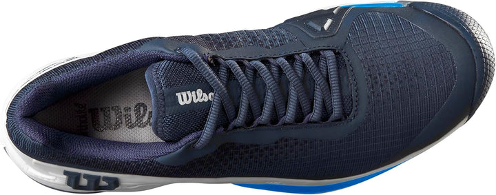 Wilson Herren Rush Pro 4.0 ClaySneaker 42 EU Navy Blazer White Lapis Blue, 42 EU Navy Blazer White L