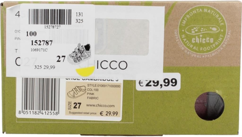 Chicco, Sneakers met Dubbele Klittenband, Comfortabel, Licht, Flexibel en Atmungsaktive, Mädchen, En