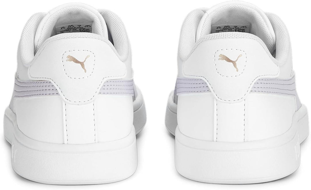 PUMA Unisex Smash 3.0 LSneaker 42 EU Puma White Spring Lavender Rose Gold, 42 EU Puma White Spring L