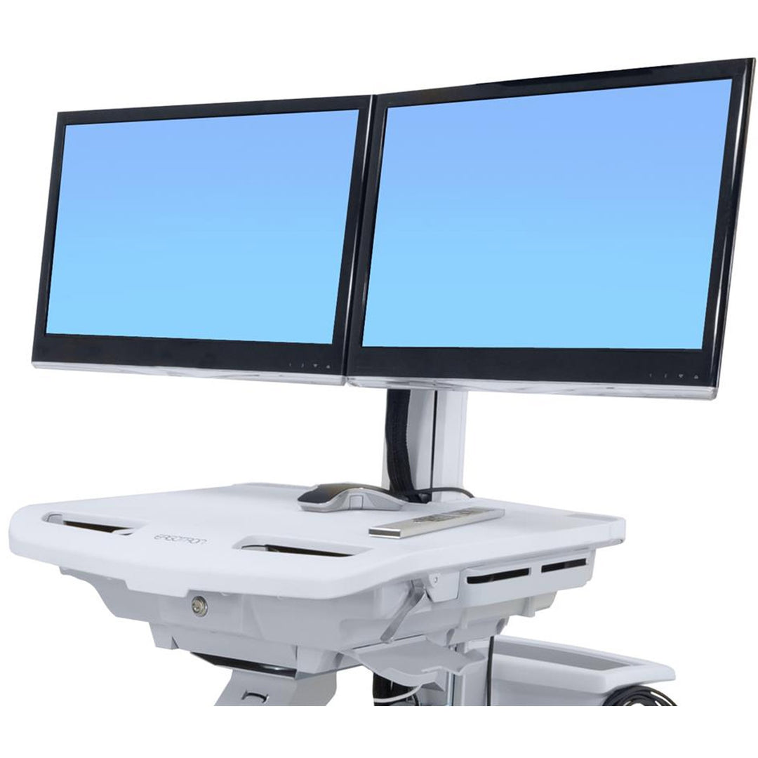 Ergotron Sv Dual Monitor-Kit, Weiss