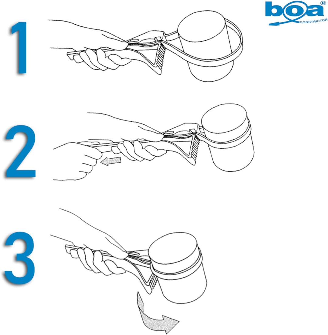 Boa - Clé à lanière Pro Ø 200 mm Boa Aluminium - NEU! Schwarz, Boa Aluminium - NEU! Schwarz