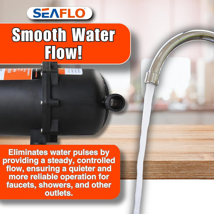 SEAFLO Wasserpumpe für Akkumulator, 125 psi, 666 g