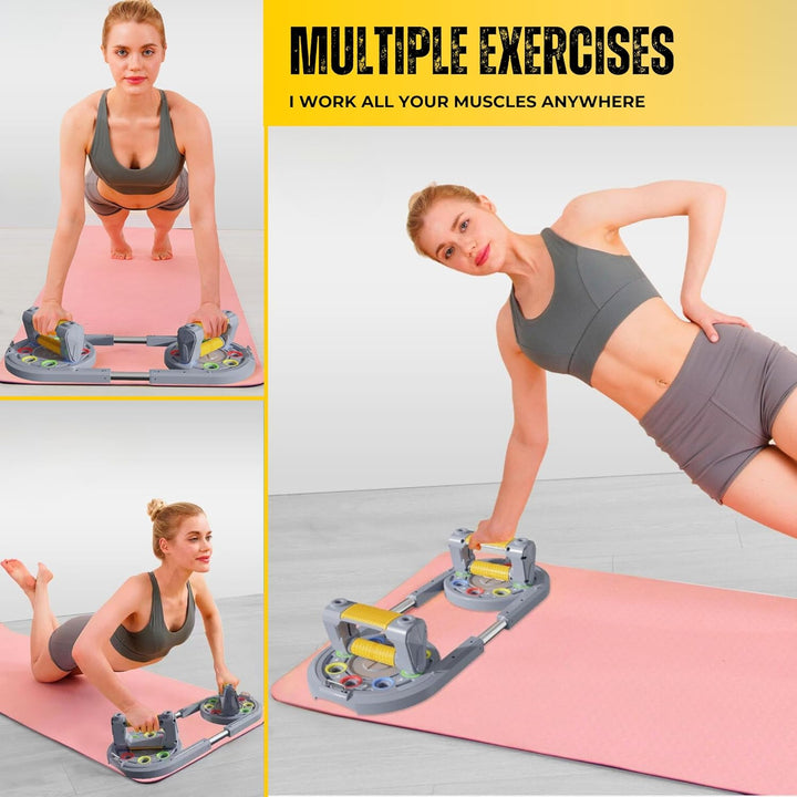 Parallele Liegestützstangen. Rutschfeste Parallelstange, Push Up Bars, Klimmzuggriff für Fitness, Yo