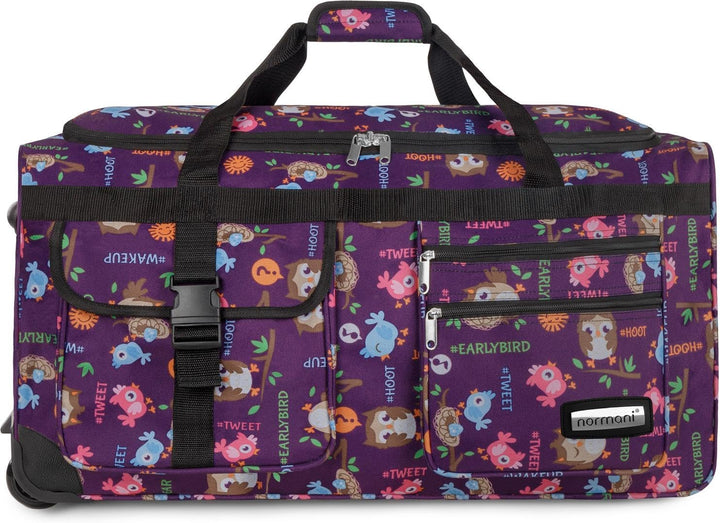 normani Stabile Reisetasche Trolley Big Size XL 80-150 Liter mit 2 Rollen –Robust und wasserabweisen