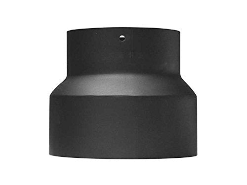 Abgassysteme Rauchrohr - Ofenrohr - Reduzierung, Farbe:schwarz;Grösse:von 180 mm auf 150 mm 180 mm -