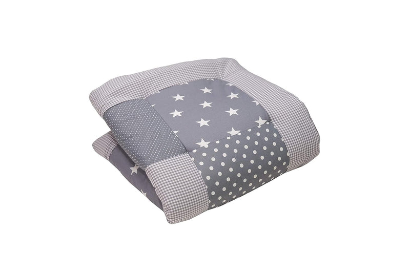 ULLENBOOM Krabbeldecke für Baby 80x80 cm, Outdoor-geeignet, 100% OEKO-TEX Materialien, Made in EU, W